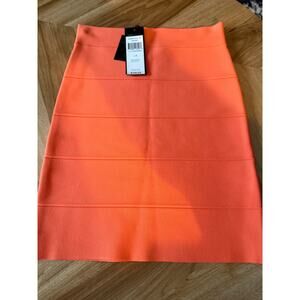 BCBGMaxAzria Coral Midi Skirt